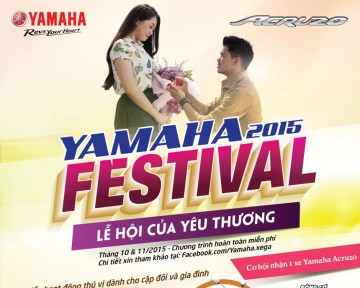 Yamaha Festival – Lễ hội của yêu thương.